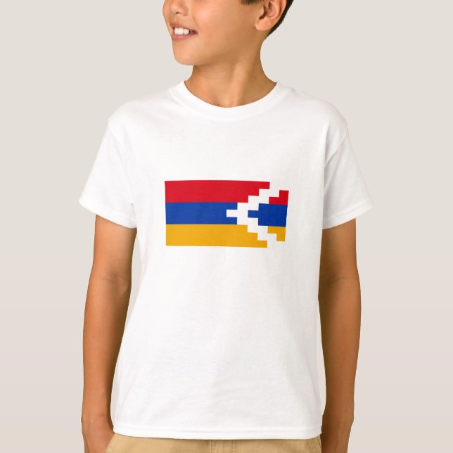Camiseta Bandera de Nagorno Karabakh (Anverso)