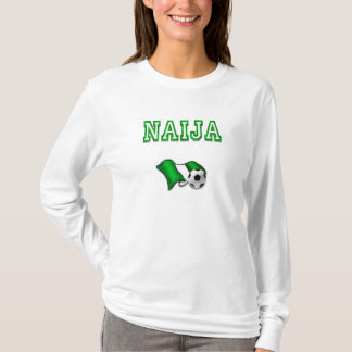 Camiseta Bandera de Naija de los regalos de las estrellas