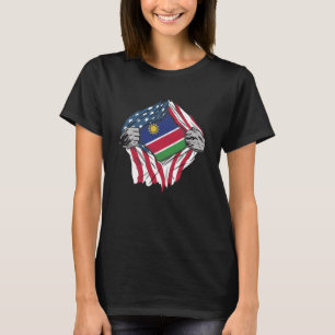 Camiseta Bandera de Namibia dentro de mí