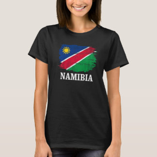 Camiseta Bandera De Namibia Vintage Para Namibia