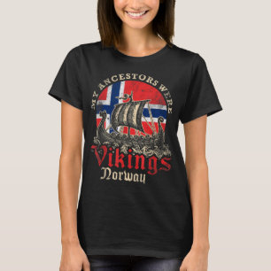 Camiseta Bandera de naves vitícolas noruegas
