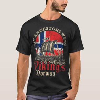 Camiseta Bandera de naves vitícolas noruegas