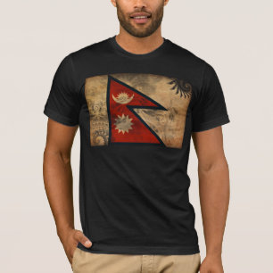 Camiseta Bandera de Nepal