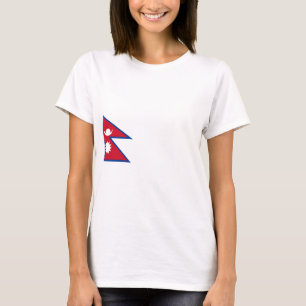 Camiseta Bandera de Nepal