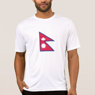 Camiseta Bandera de Nepal