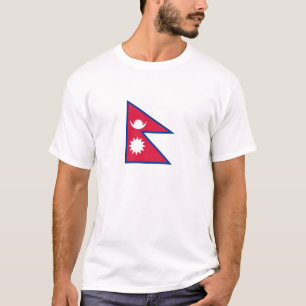 Camiseta Bandera de Nepal