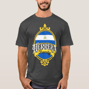 Camiseta Bandera de Nicaragua de la familia Herrera