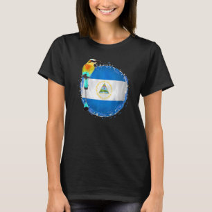 Camiseta Bandera de Nicaragua Guardabarranco alucinante