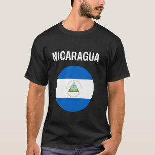 Camiseta Bandera de Nicaragua Moderna