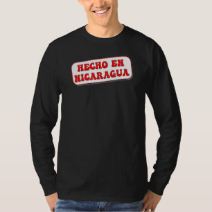 Camiseta Bandera de Nicaragua raíces nicaragüenses mestizos