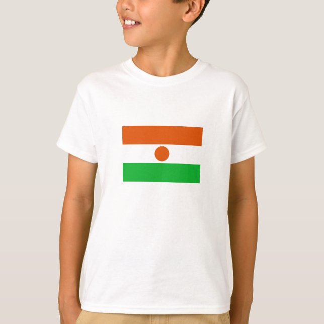 Camiseta Bandera de Níger (Anverso)