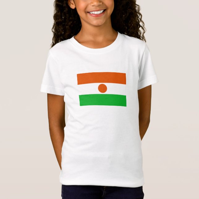 Camiseta Bandera de Níger (Anverso)