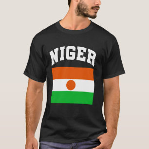 Camiseta Bandera de Níger Orgullo Pueblo Nigeriano Diáspora