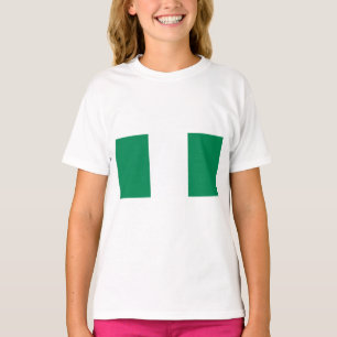 Camiseta Bandera de Nigeria