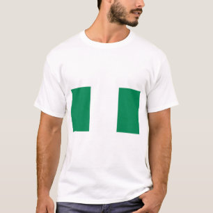 Camiseta Bandera de Nigeria