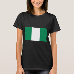 Camiseta Bandera de Nigeria