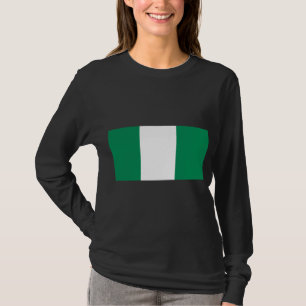 Camiseta Bandera de Nigeria