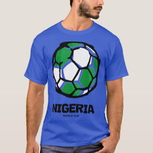 Camiseta Bandera de Nigeria