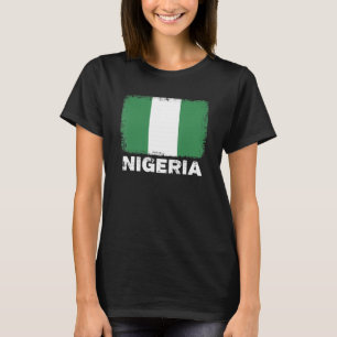 Camiseta Bandera de Nigeria apoya a mujeres nigerianas