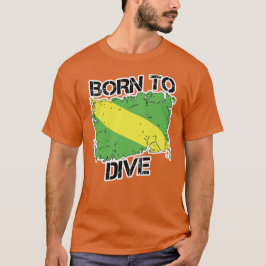 Camiseta Bandera de Nitrox Nacido para Bucear