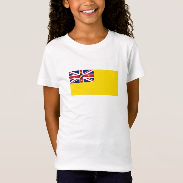 Camiseta Bandera de Niue (Anverso)