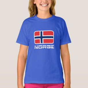 Camiseta Bandera de Norge