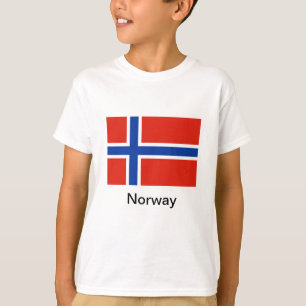 Camiseta Bandera de Noruega