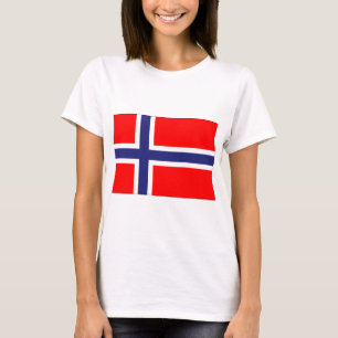 Camiseta Bandera de Noruega