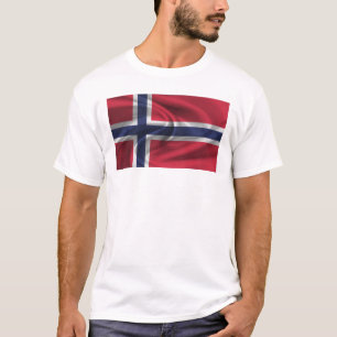 Camiseta Bandera De Noruega