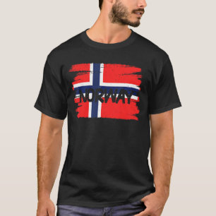 Camiseta Bandera de Noruega