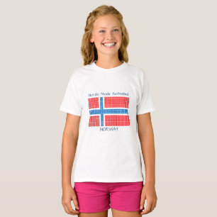 Camiseta Bandera de Noruega