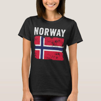 Camiseta Bandera de Noruega Hombres mujeres niños noruegos