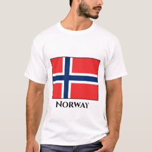 Camiseta Bandera de Noruega (noruego)