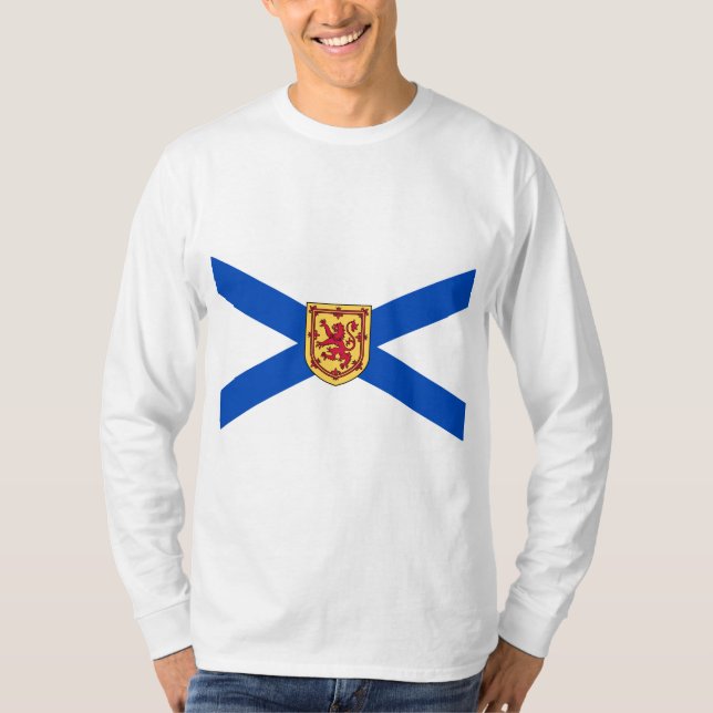 Camiseta Bandera de Nueva Escocia (provincia canadiense) (Anverso)