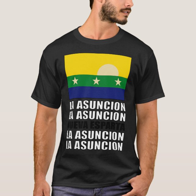 Camiseta Bandera de Nueva Esparta (Anverso)
