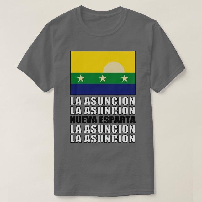 Camiseta Bandera de Nueva Esparta (Diseño del anverso)