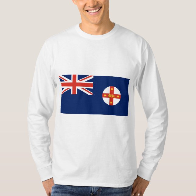 Camiseta Bandera de Nueva Gales del Sur (Estado de Australi (Anverso)