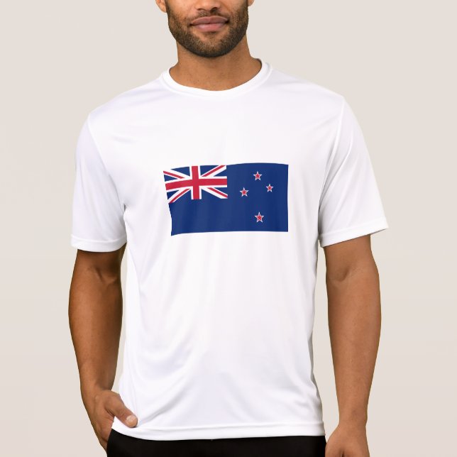 Camiseta Bandera de Nueva Zelanda (Anverso)
