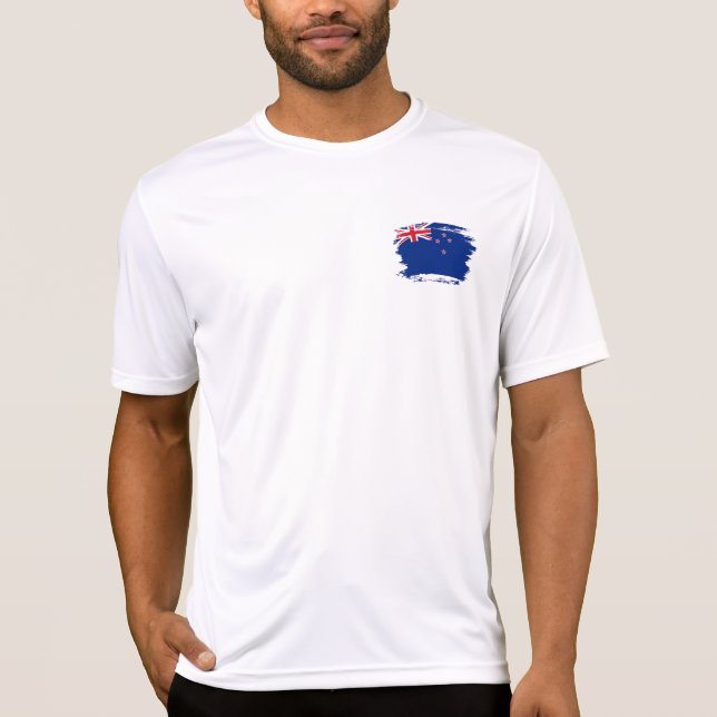 Camiseta Bandera de Nueva Zelanda (Anverso)