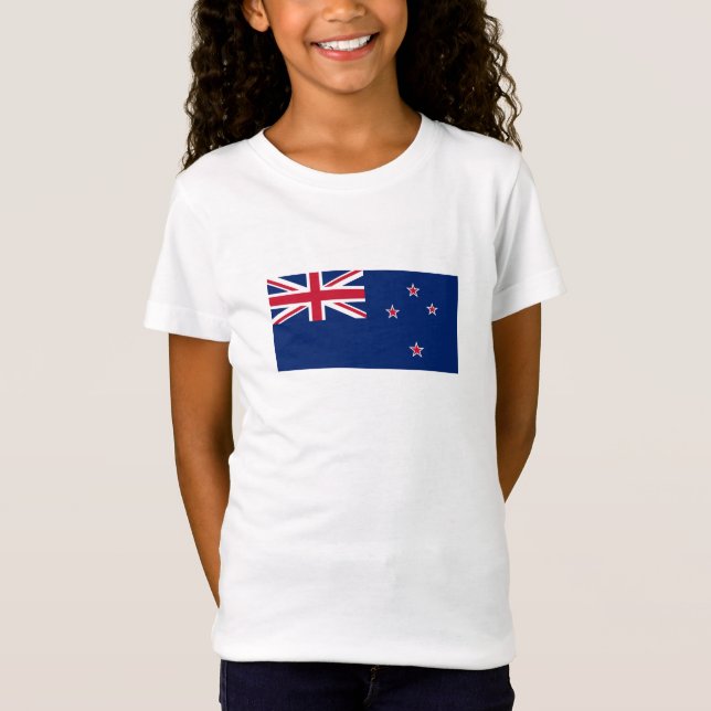 Camiseta Bandera de Nueva Zelanda (Anverso)