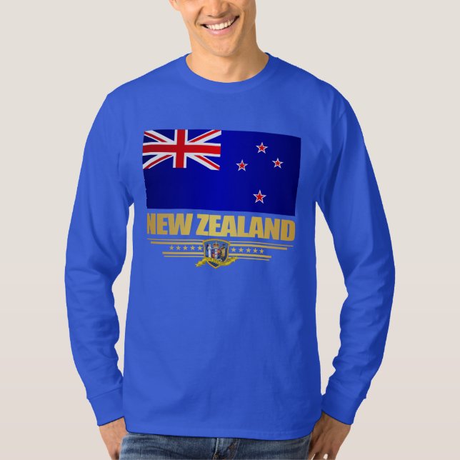 Camiseta Bandera de Nueva Zelanda (Anverso)