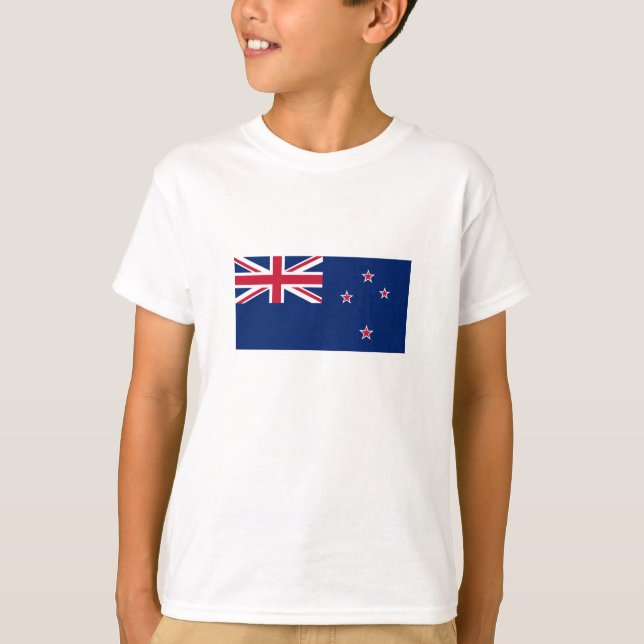 Camiseta Bandera de Nueva Zelanda (Anverso)