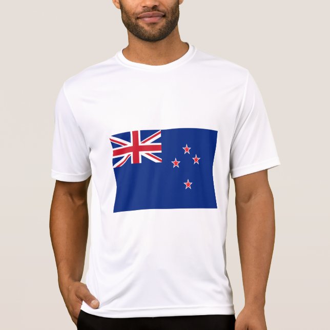 Camiseta Bandera de Nueva Zelanda (Anverso)