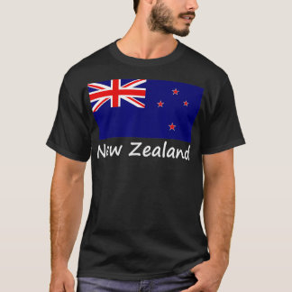 Camiseta Bandera de Nueva Zelanda Kiwi Zelanda Tee