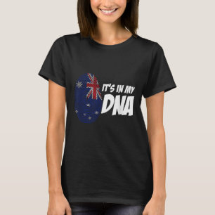 Camiseta Bandera de Nueva Zelanda Regalo de Huella Dactilar