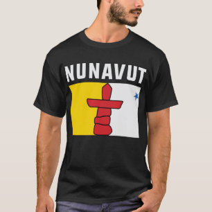Camiseta Bandera de Nunavut - Nunavut canada