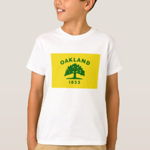 Camiseta Bandera de Oakland, California