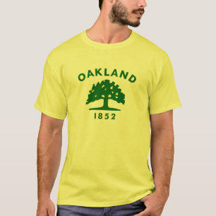 Camiseta Bandera de Oakland, California