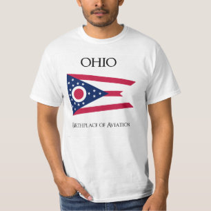 Camiseta Bandera de Ohio - Estados Unidos - la bandera de