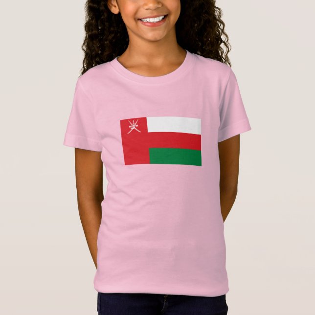 Camiseta Bandera de Omán (Anverso)